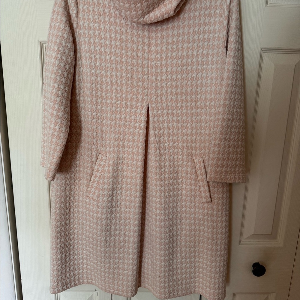 Tyler Boe Pink Long Sleeve A-Line Dress